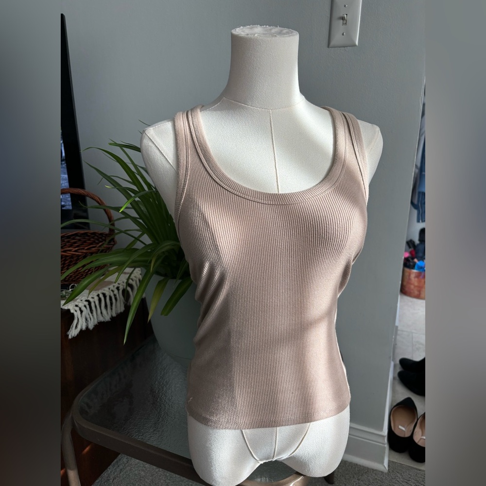 Abercrombie Beige Tank Top